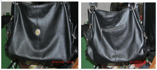 光亮皮包效果比对