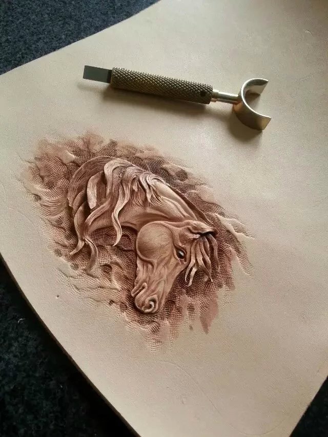 皮雕上色用好威 皮雕上色用好威