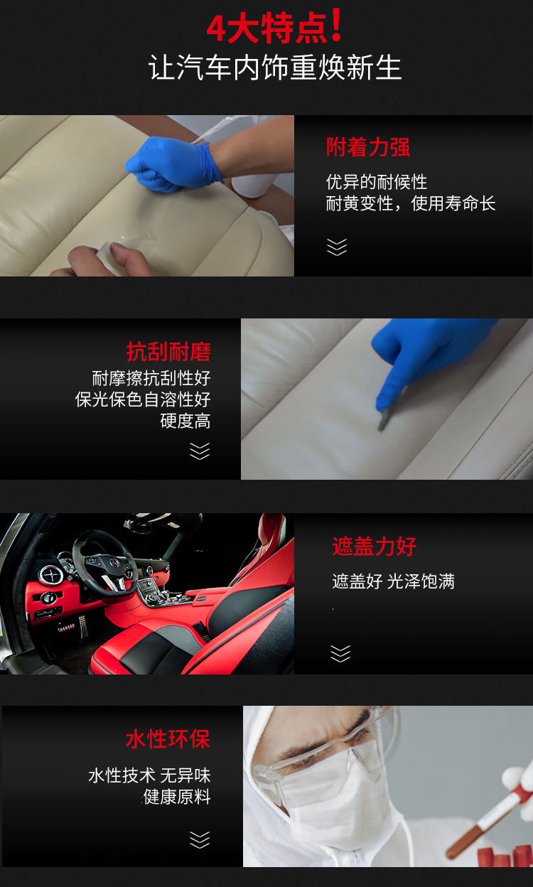 汽车内饰皮革漆